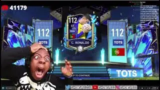 After soo many tries speed finally gets ronaldo, his reaction 😂
