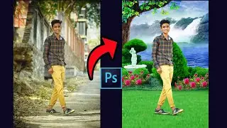 Adobe Photoshop 2022 Tutorial | how to change background | how to remove background