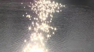 видеофон солнечные блики на воде