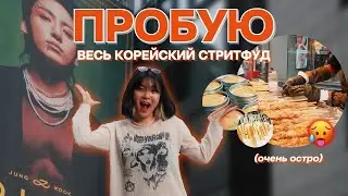 ПРОБУЮ ВЕСЬ КОРЕЙСКИЙ СТРИТФУД!!!! УВИДЕЛИ ЧОНГУКА!! KOREA VLOG// sorrykatana // улица мендон