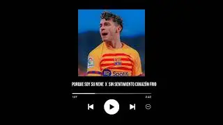 Porque soy su nene cuando le conviene X Sin sentimiento  el corazón frío #musica #pedri #futbol