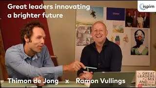 Fire side chat: Thimon de Jong and Ramon Vullings at ISPIM Berlin