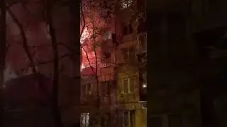🚨Пожар в квартире на западе Москвы