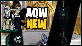 New AQW Features! Darkcaster Blade! AQWorlds News!