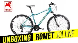 ROMET Jolene - Unboxing And Assembly; How to assemble mountain bike for ladies