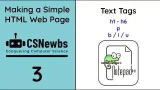 HTML Help 3 - Text Tags
