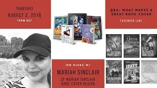 Facebook Live Q&A with designer Mariah Sinclair: What Makes a Great Book Cover?