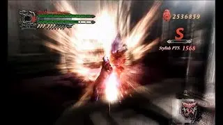 惡魔獵人4 Devil May Cry 4 但丁薔薇、劍聖練習(Dante practice)