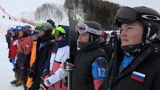 И снова победа! Первый день чемпионата России по сноуборду завершен