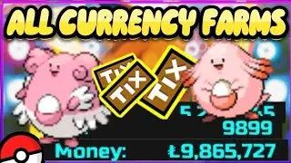 HOW TO FARM EVERY CURRENCY IN POKÉMON BRICK BRONZE (MONEY, EXP, TIX, BP)