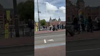 Central Amsterdam beautiful view