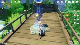 Genshin Impact: Stonegate to Wuwang hill waypoints