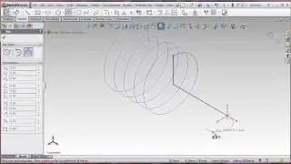 SolidWorks : Hook end spring