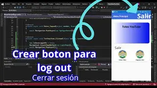 Como Crear Un Botón Para Cerrar Sesión (Log out) En Xamarin Forms