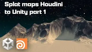 Splat maps Houdini To Unity part 1