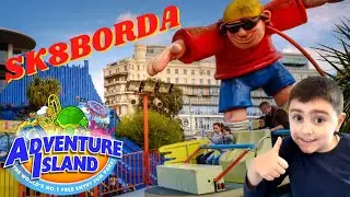 SK8BORDA Adventure Island in Southend- Skateboard Ride
