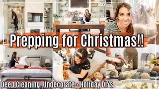 *NEW CLEAN WITH ME 2023 & FALL UNDECORATE :: Prepping Christmas DIY Ideas & Deep Cleaning Motivation
