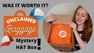 UNCLAIMED BAGGAGE MYSTERY BOX HAT Unboxing | Can I Make a Profit from Lost Luggage???