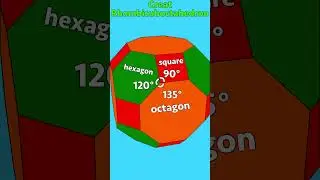 Great Rhombicuboctahedron #shorts