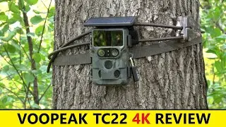Voopeak TC22 Solar Trail Camera - Full 4K Review, Setup, & Walkthrough