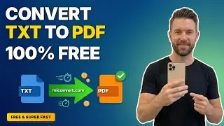 Free TXT to PDF Converter Online — Quick Tutorial