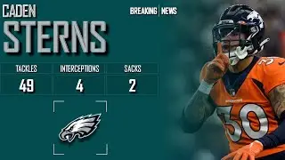 𝐁𝐑𝐄𝐀𝐊𝐈𝐍𝐆 𝐍𝐄𝐖𝐒: Philadelphia Eagles Sign Safety Caden Sterns | 2024 NFL Offseason [ᴴᴰ]