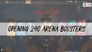 Opening 240 MTG Arena Booster Packs!