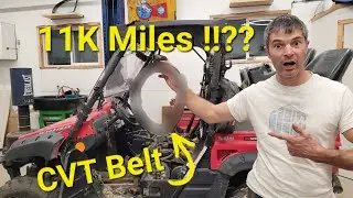 11K Miles!! What Will the CVT Belt Look Like??