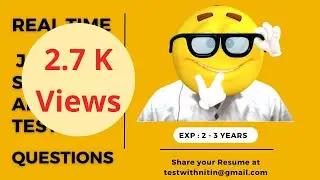 Real time Questions on JAVA, SELENIUM, TESTNG & FRAMEWORK | 2-3 YOE | Software Testing Zone |