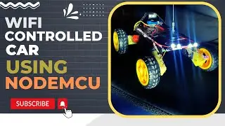 How to make WiFi controlled RC car I Using nodeMCU l298n | DIY WIFI car with ESP8266 #trending #eb