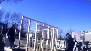 ICE HUT BUILD DAY 3 (TIME LAPSE)