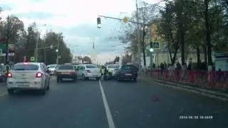 Задержание участника ДТП. Ярославль.