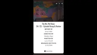 The Ms. Pat Show: Season 4/ Episode 5 - Short Recap/ Review