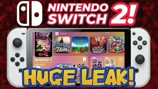 NEW Nintendo Switch 2 LEAK Reveal UPDATE Just Dropped!