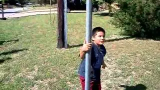 Kid strips for money