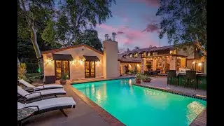 Expressive Spanish Hacienda Meets Vintage Hollywood Glamour