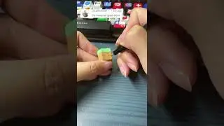 Drawing Minecraft grass block on the keyboard #shorts #diy #art #tiktok #trending
