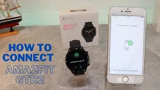 How to connect Amazfit GTR2 with Zepp IOS App