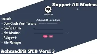 Update Firmware STB | AchmadPR STB PR Edition Versi 3