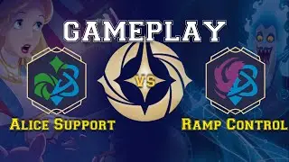 Alice Support Combo vs Ramp Control Gameplay