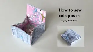 DIY coin pouch | How to make coin purse
