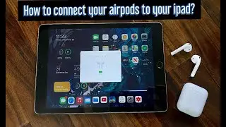 HOW TO CONNECT AIRPODS WITH YOUR IPAD 2022 | AIRPODS 1,2, PRO