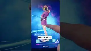 (LEAKED skins?) Fortnite chapter 4