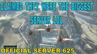 ARK Official Server Wiping | Raiding The Alpha | Official Servers