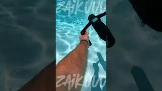 How to swim fast under in the pool #diy #submarine #underwater