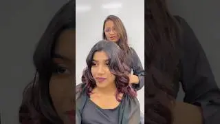 Hair color transformation: Before vs. After