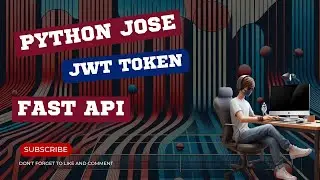 How to create jwt token with python jose library in fastAPI | FastAPI tutorial in hindi