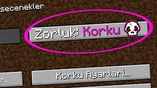 MİNECRAFT'TA YENİ GELEN KORKU ZORLUK SEVİYESİ - EFSANE - Minecraft
