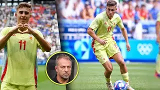 Look How GOOD Fermin Lopez Plays For Spain - Olympics 2024 !