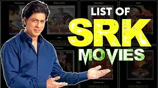 Shahrukh Khan Hit and Flop Movies List | Box Office Collection of SRK Movies | Data Army